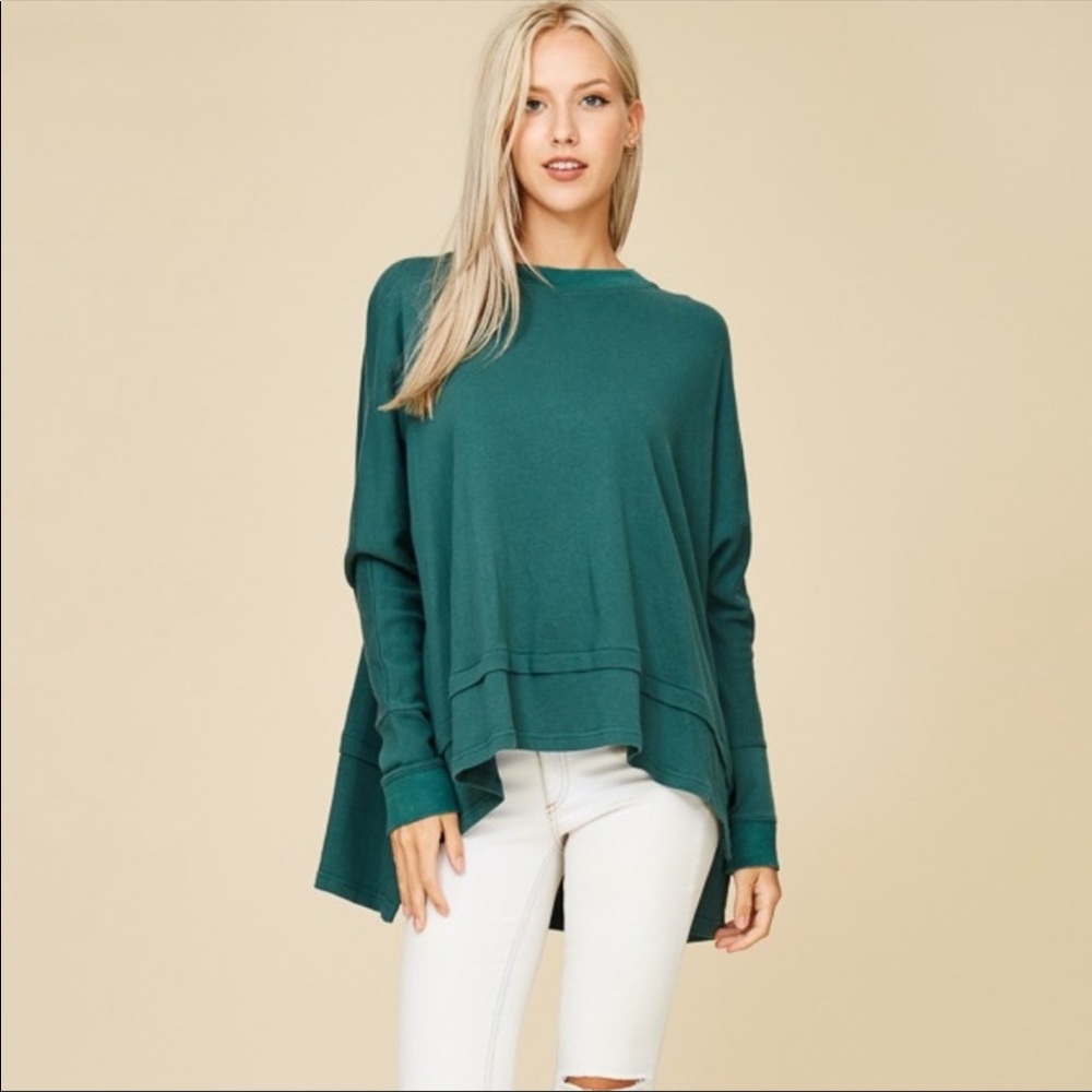 Crescent Hi-Lo Sweatshirt